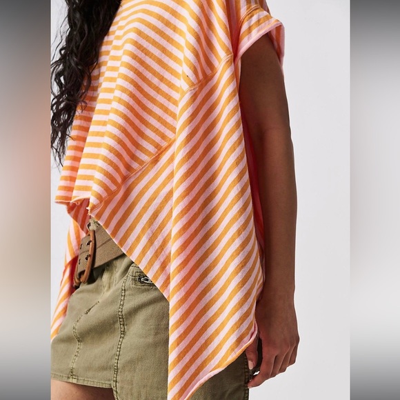 NWOT Striped Angel tee by We The Free from Free People in size Small and Medium - Picture 2 of 7